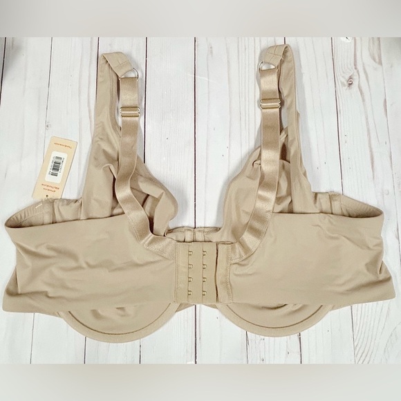 ThirdLove Second Skin Unlined Minimizer Bra  42E Nude NWT - Picture 7 of 9